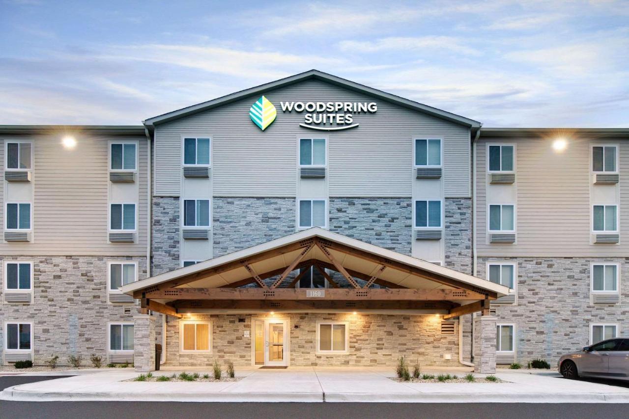 Woodspring Suites Carol Stream - Chicago 外观 照片